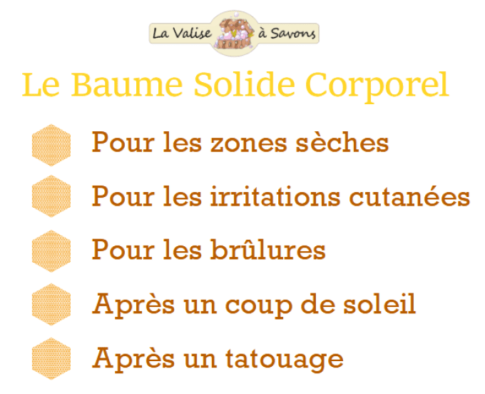 Baume solide corporel