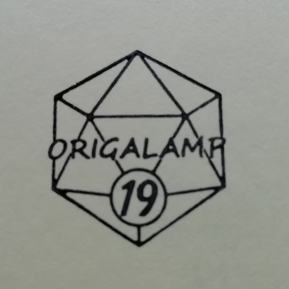 Origalamp 19           Créations Origami